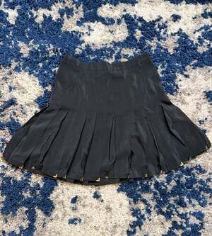 Versace for H&M Black Pleated Skirt Size 4